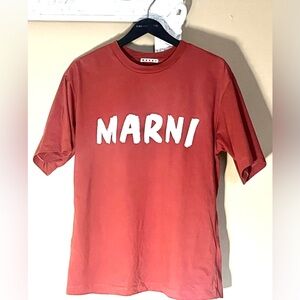 Marni Logo printed shirt